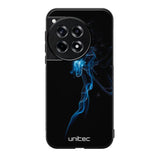 OnePlus 12 suojakuoret - Blue Smoke On Black - Ei