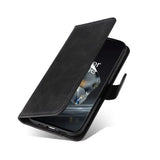 OnePlus 12R Lompakko Suojakotelo - Musta