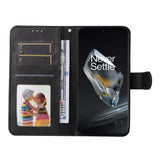 OnePlus 12R Lompakko Suojakotelo - Musta