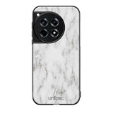 OnePlus 12R marmori suojakuoret - White Marble - Ei
