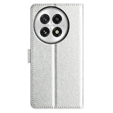 OnePlus 13 Lompakko Suojakotelo - Hopea