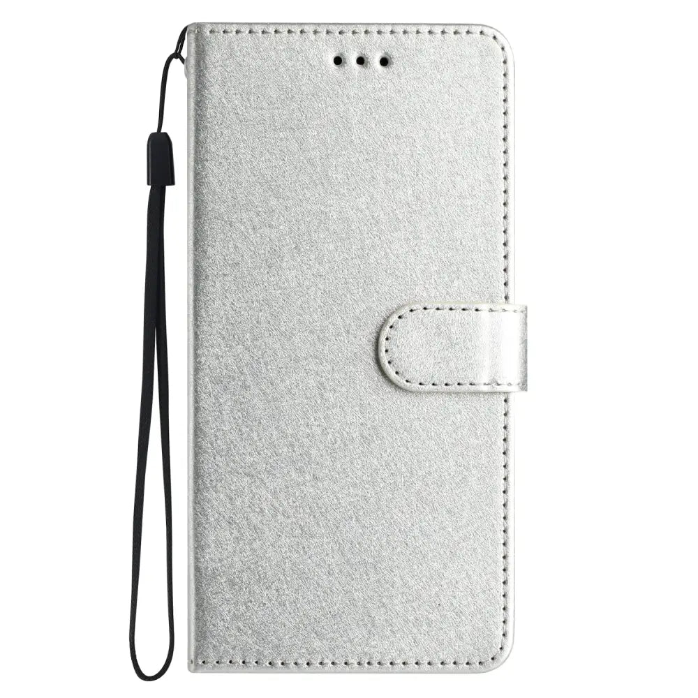 OnePlus 13 Lompakko Suojakotelo - Hopea