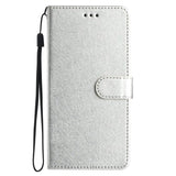 OnePlus 13 Lompakko Suojakotelo - Hopea