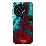 OnePlus 13 marmori suojakuoret - Blue Red Marble - Ei