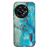 OnePlus 13 marmori suojakuoret - Turquoise Marble - Ei
