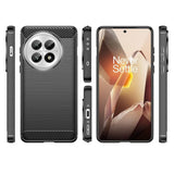 OnePlus 13 Silikoni suojakuori - Musta