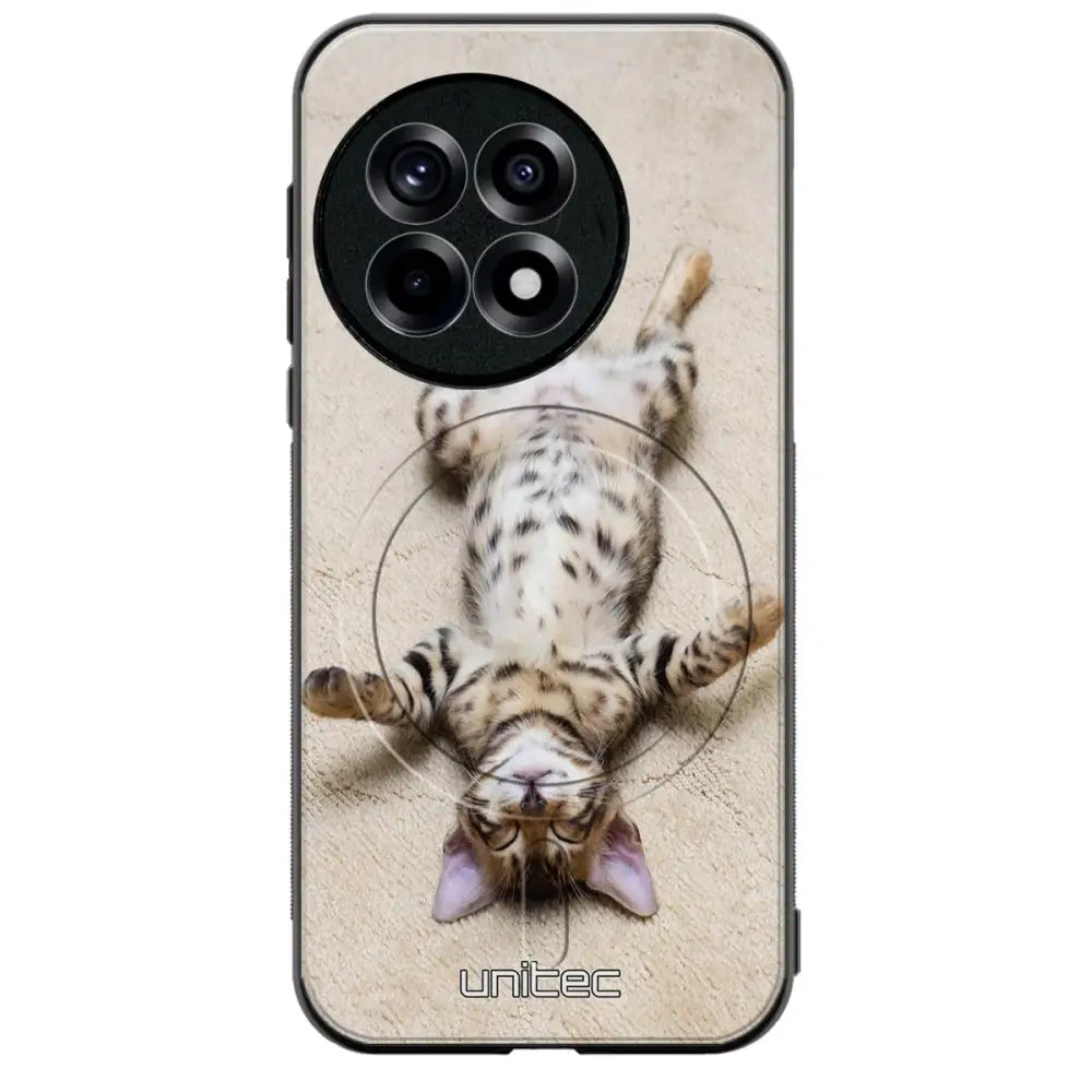 OnePlus 13R kissa suojakuoret Relaxing Cat