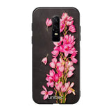 OnePlus 6 kukka suojakuoret - Pink Flowers - Ei