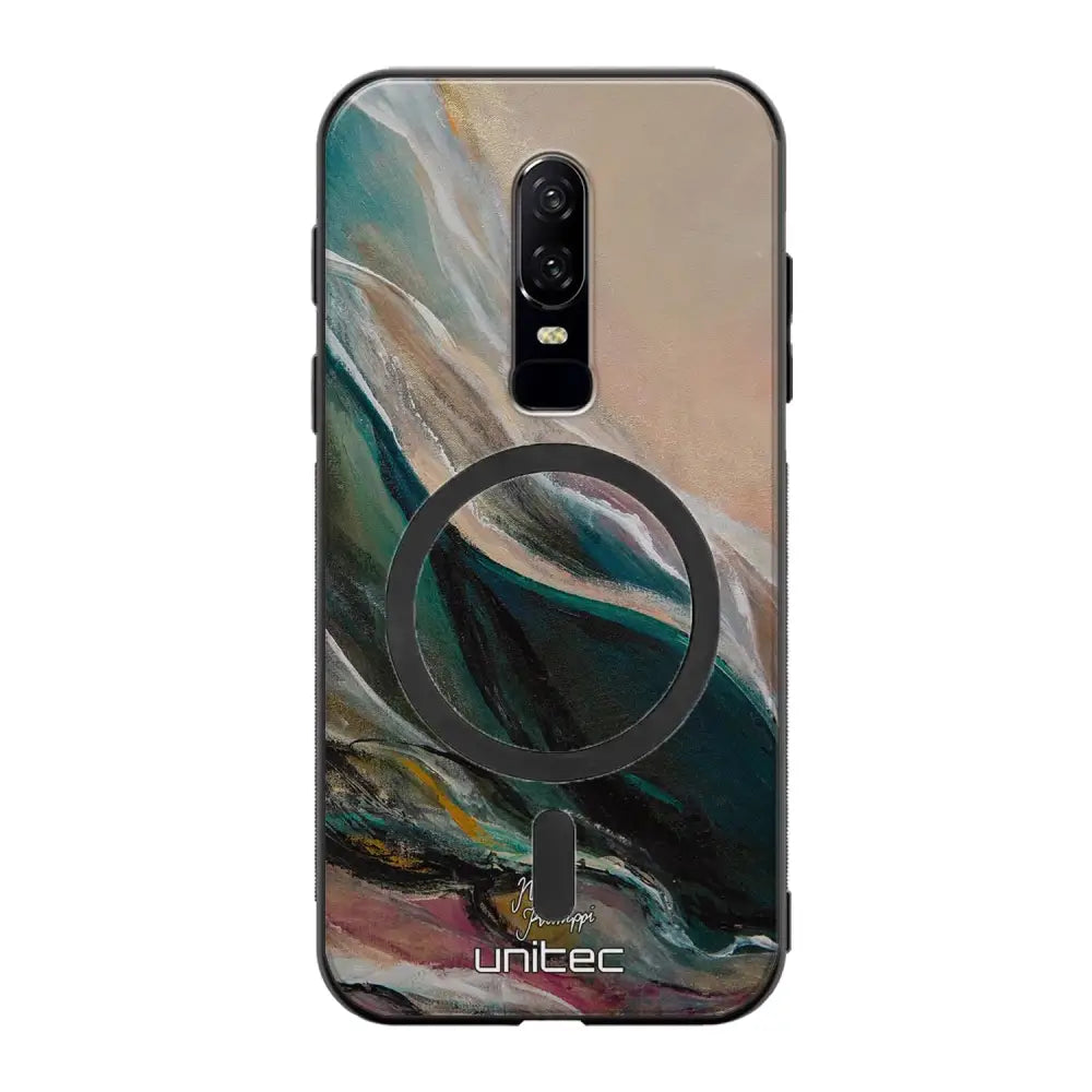 OnePlus 6 modern art suojakuoret - Nudge - Noora Kämppi