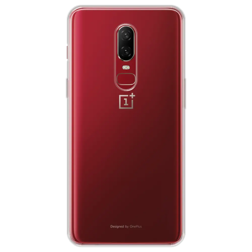 OnePlus 6 Silikonikuori - Läpinäkyvä