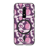 OnePlus 6 suojakuoret - Purple Teddy Bear