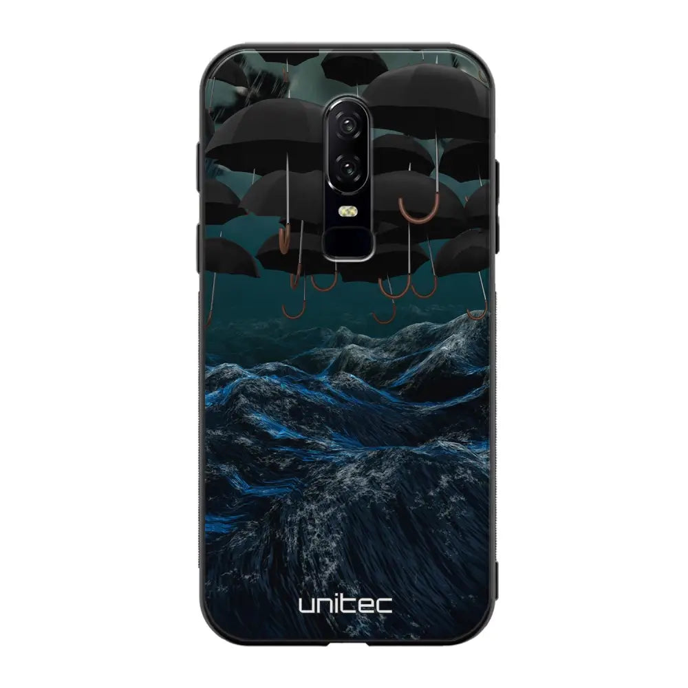OnePlus 6 suojakuoret - Umbrella Storm - Ei
