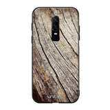 OnePlus 6 suojakuoret - Wooden Stump - Ei