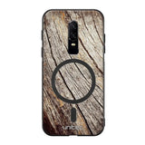 OnePlus 6 suojakuoret - Wooden Stump