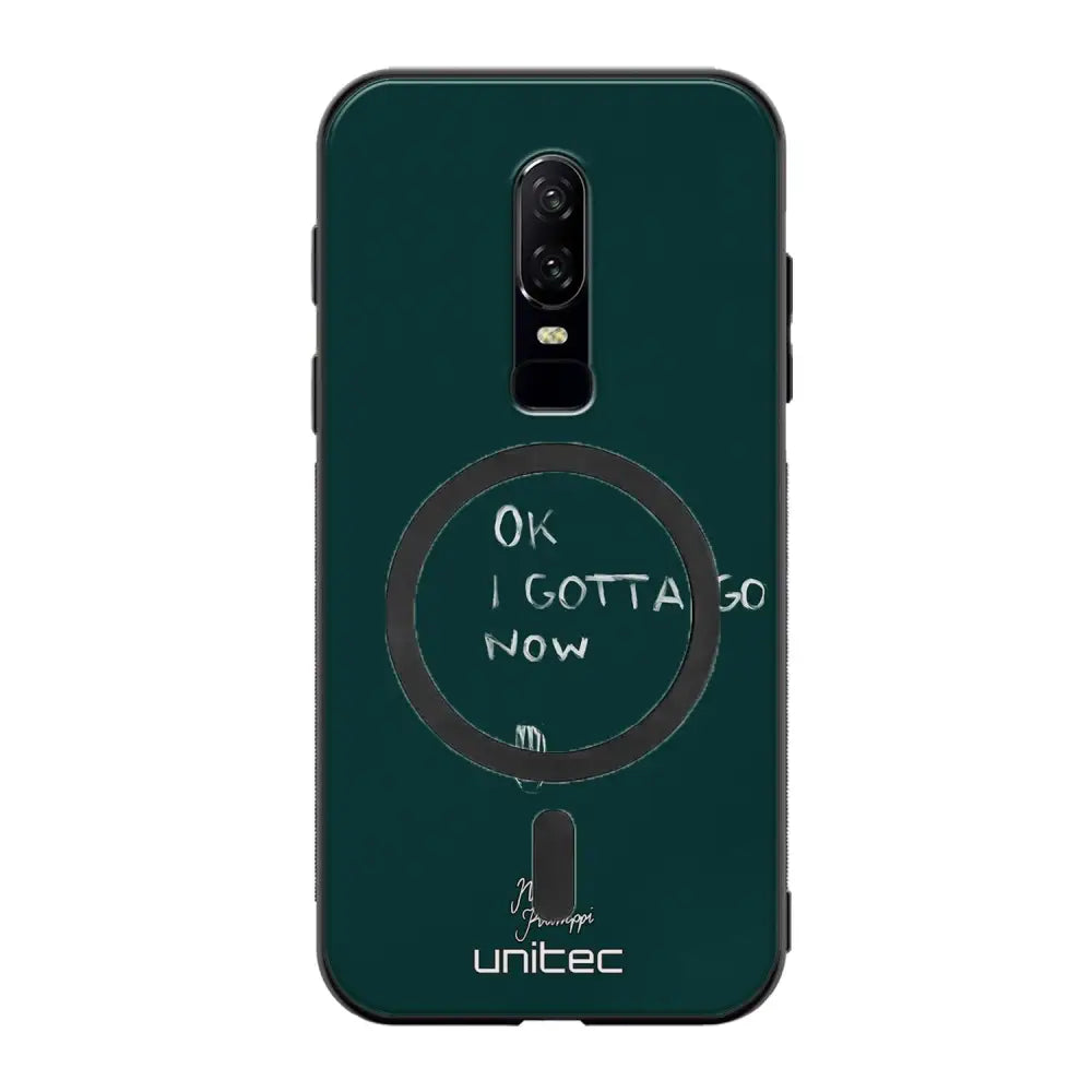 OnePlus 6 surrealistic sadness suojakuoret - Ok I Gotta Go - Noora Kämppi