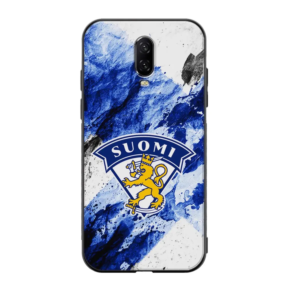OnePlus 6T jääkiekko suojakuoret - Leijonat - Ei