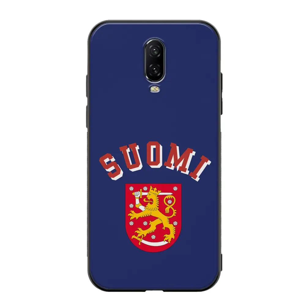 OnePlus 6T jääkiekko suojakuoret - Leijonat Suomi - Ei