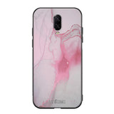 OnePlus 6T marmori suojakuoret - Pink Pok Rie - Ei