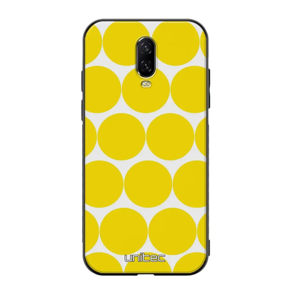 OnePlus 6T pallo suojakuoret - Keltainen Pallo - Ei