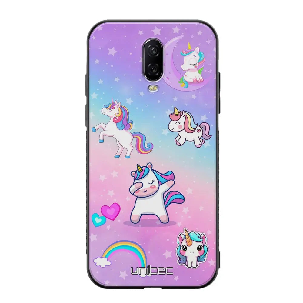 OnePlus 6T suojakuoret - Yksisarvinen - Ei