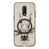 OnePlus 7 kissa suojakuoret - Relaxing Cat