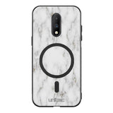 OnePlus 7 marmori suojakuoret - White Marble