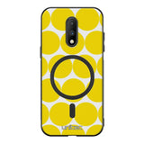 OnePlus 7 pallo suojakuoret - Keltainen Pallo