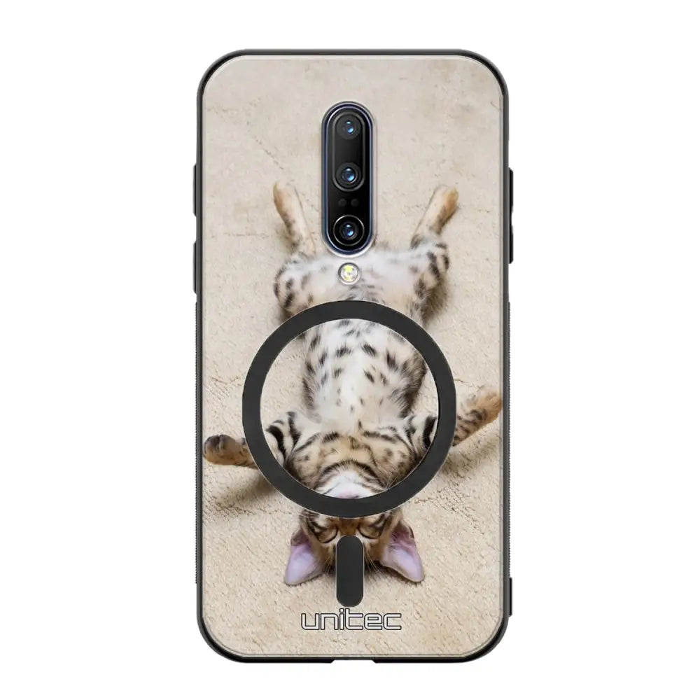 OnePlus 7 Pro kissa suojakuoret - Relaxing Cat