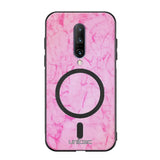 OnePlus 7 Pro marmori suojakuoret - Light Pink Marble