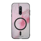 OnePlus 7 Pro marmori suojakuoret - Pink Pok Rie