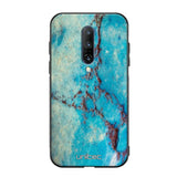 OnePlus 7 Pro marmori suojakuoret - Turquoise Marble - Ei