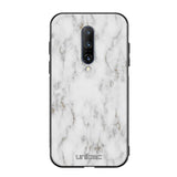 OnePlus 7 Pro marmori suojakuoret - White Marble - Ei