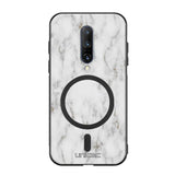OnePlus 7 Pro marmori suojakuoret - White Marble
