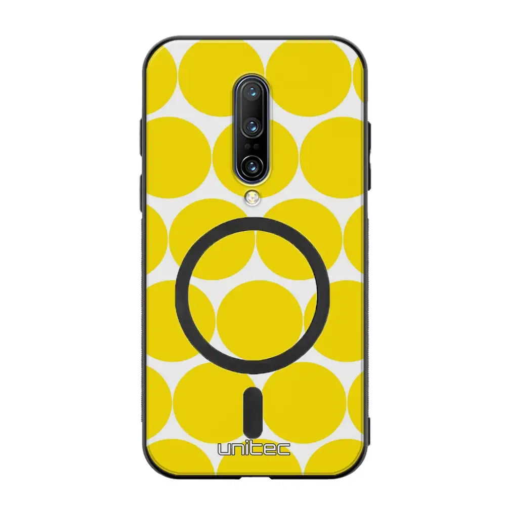 OnePlus 7 Pro pallo suojakuoret - Keltainen Pallo