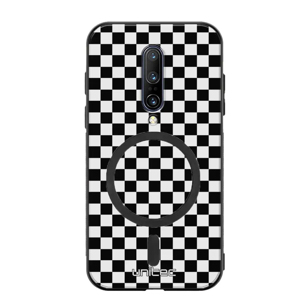 OnePlus 7 Pro suojakuoret - Black And White