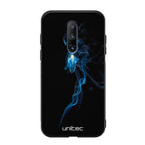 OnePlus 7 Pro suojakuoret - Blue Smoke On Black - Ei