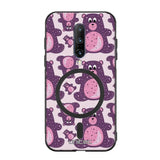 OnePlus 7 Pro suojakuoret - Purple Teddy Bear