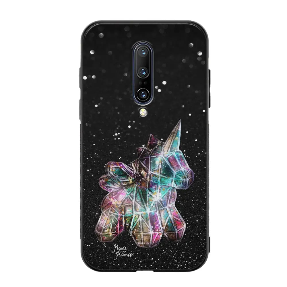 OnePlus 7 Pro unicorn suojakuoret - Valkoinen - Noora Kämppi - Ei