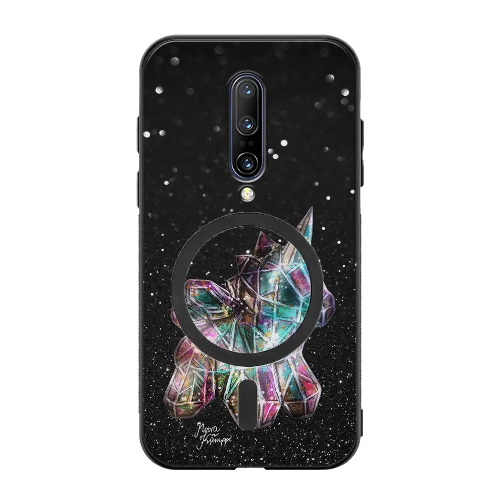 OnePlus 7 Pro unicorn suojakuoret - Valkoinen - Noora Kämppi