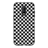 OnePlus 7 suojakuoret - Black And White - Ei