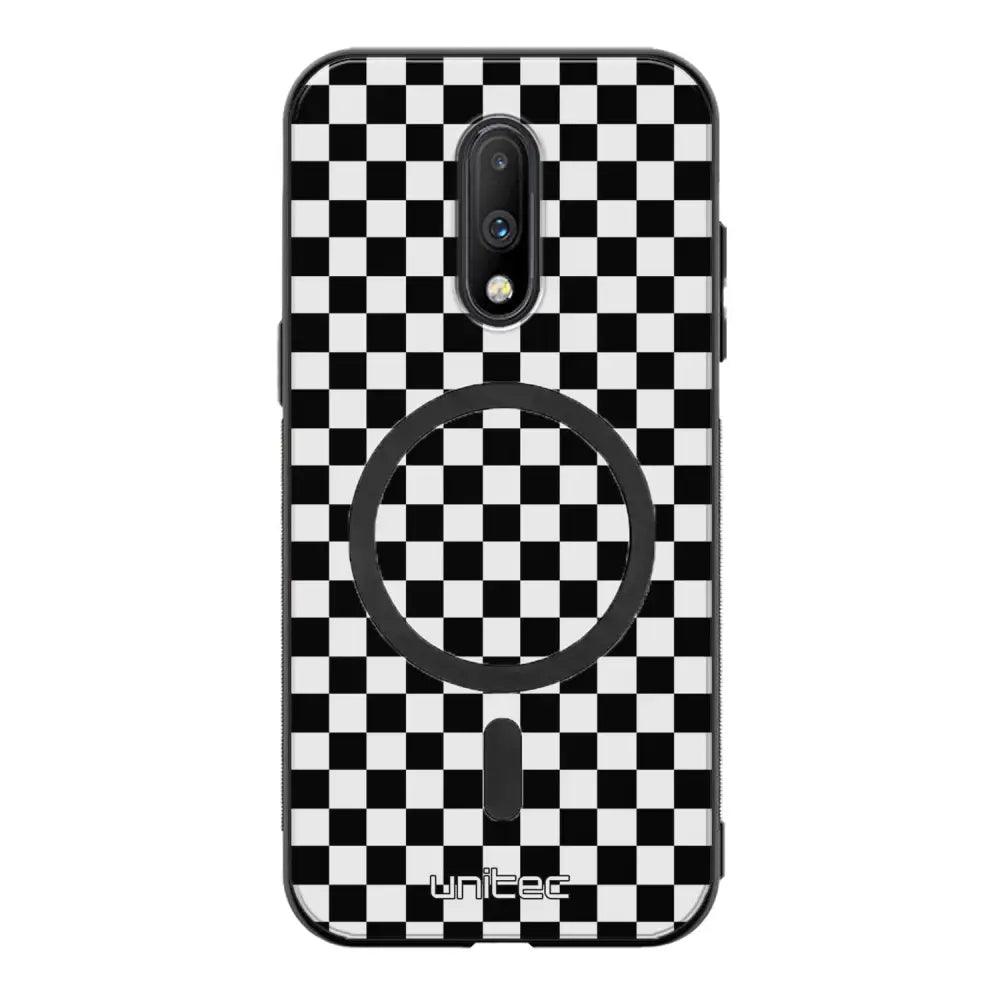 OnePlus 7 suojakuoret - Black And White