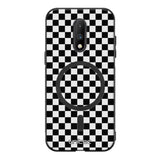 OnePlus 7 suojakuoret - Black And White