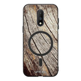 OnePlus 7 suojakuoret - Wooden Stump