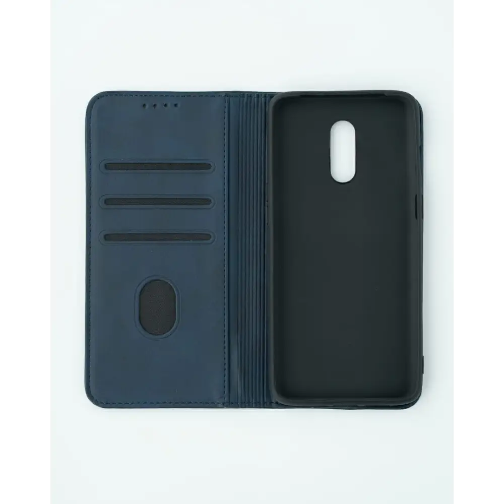 OnePlus 7 Unitec Lompakko Suojakotelo Sininen