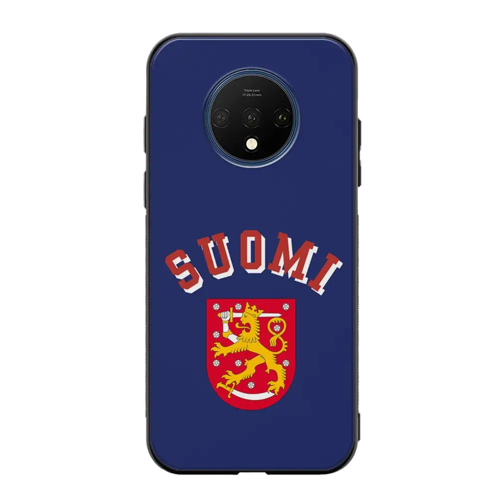 OnePlus 7T jääkiekko suojakuoret - Leijonat Suomi - Ei