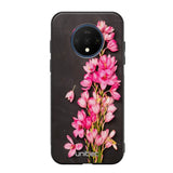 OnePlus 7T kukka suojakuoret - Pink Flowers - Ei