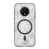 OnePlus 7T marmori suojakuoret - White Marble