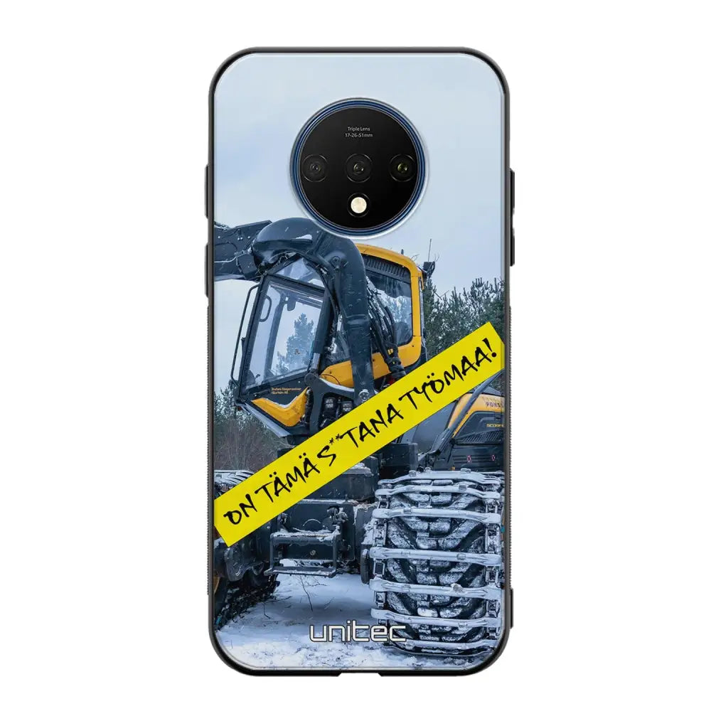 OnePlus 7T meemi suojakuoret - Työmaa - Ei