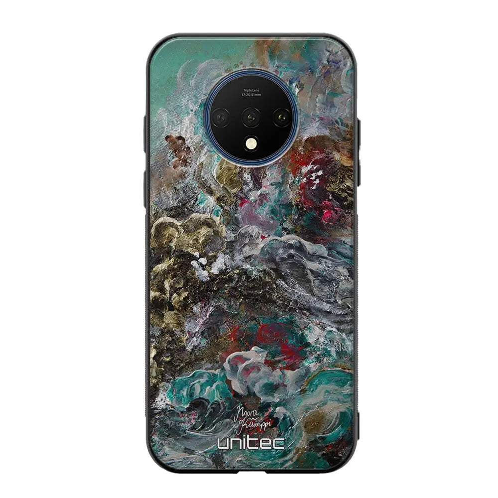 OnePlus 7T modern art suojakuoret - Heart Knows - Noora Kämppi - Ei