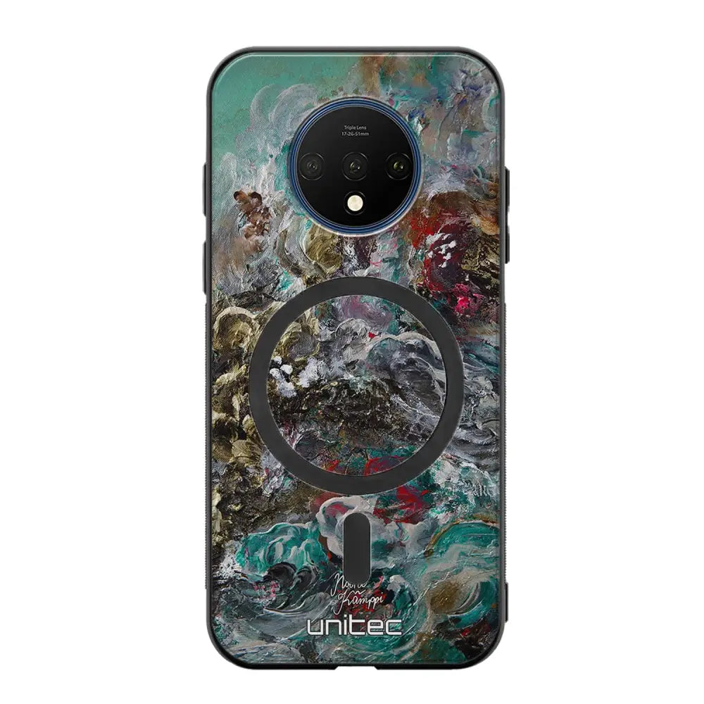 OnePlus 7T modern art suojakuoret - Heart Knows - Noora Kämppi